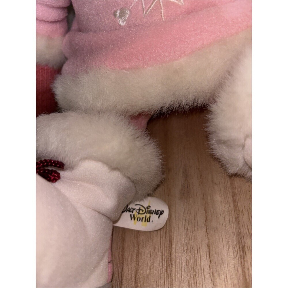 Minnie Mouse In Pink Snow Suit Walt Disney World 18 In Plush Vintage? - Picture 2 of 6